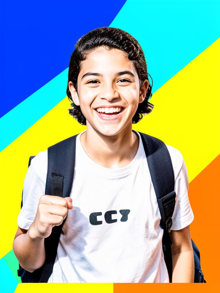 Estudante escrevendo em um caderno sobre a mesa de estudos